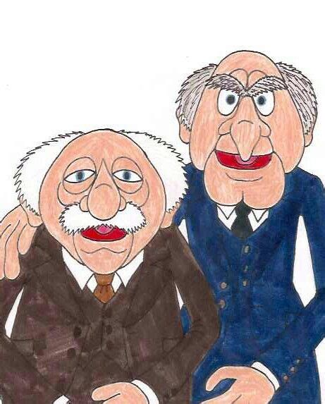 Waldorf And Statler Muppets Doodle Pages Cartoon