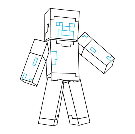 50 Best Ideas For Coloring Minecraft Steve Drawing