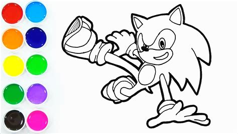 Top 108 Imagen Dibujos Para Pintar Sonic Expoproveedorindustrialmx