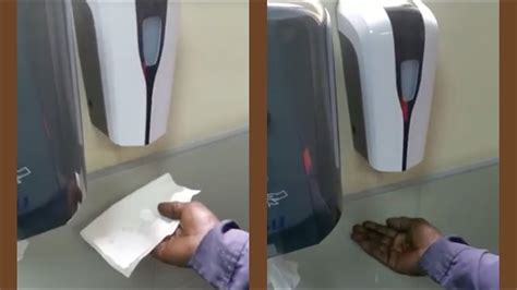 Racist Soap Dispenser Refuses To Help Dark Skinned Man Wash His Hands Youtube