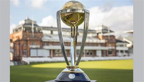 Icc Wc Trophy To Tour Bangladesh On August 7