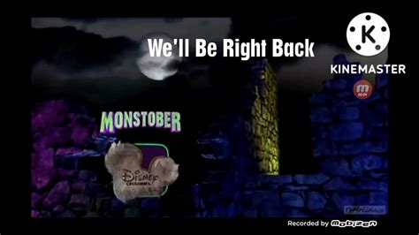 Disney Channel Monstober Well Be Right Back 2013 Youtube