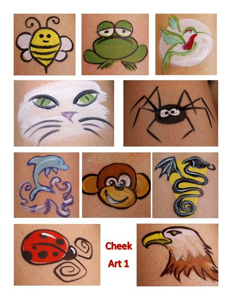 Face Painting Templates Free Printable