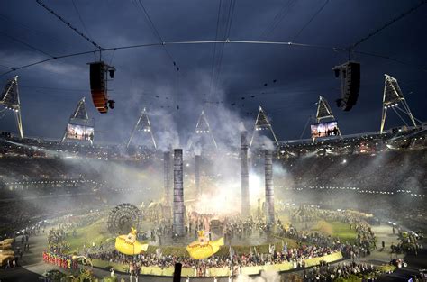 opening ceremony of the london 2012 olympics photos gma news online