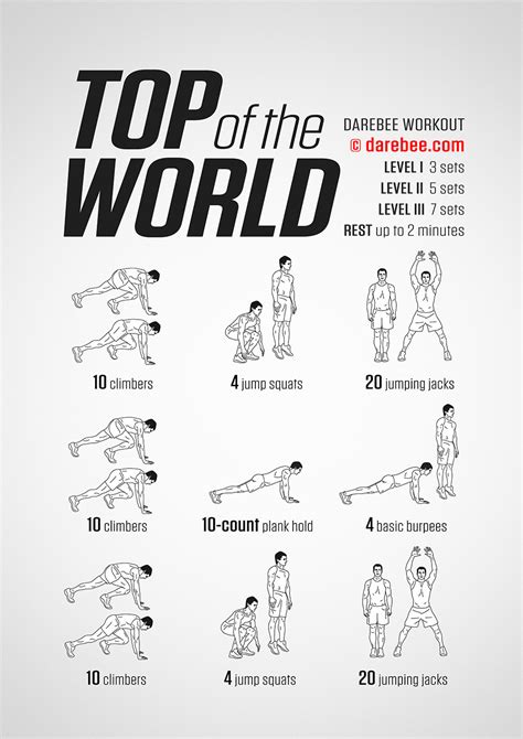 Top Of The World Workout