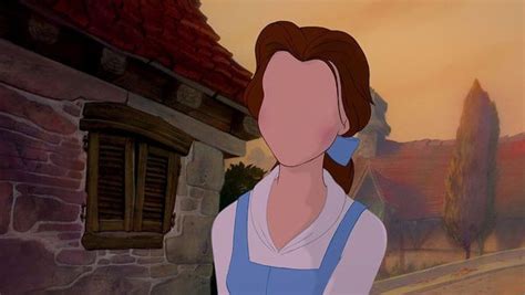Faceless Disney Princesses Without Faces
