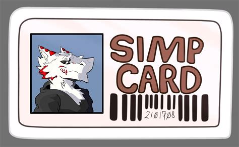 Fuzzys Certified Simp Card 2 Commission By Anubiscss On Deviantart