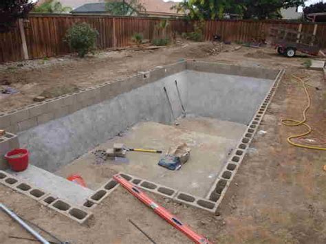 Inground Pool Construction Drawings Pasanatural