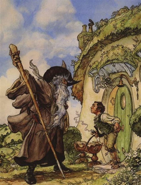 Ian McCaig The Hobbit Middle Earth Art Hobbit Art