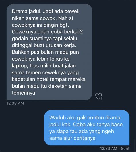 K Drama Menfess On Twitter Kdm Ada Ya G Tau Gak Guys Jujur Sender