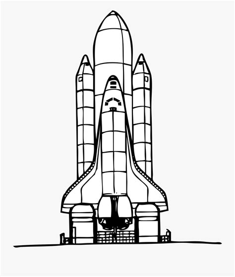 28 Collection Of Space Shuttle Clipart Black And White Space Shuttle