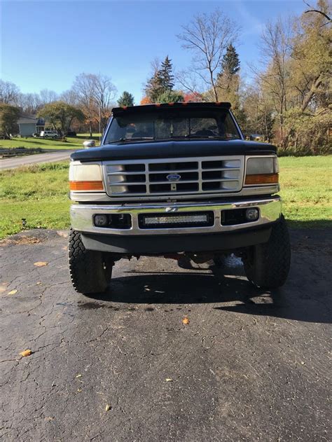 My Obs With The 08 Front Bumper Swap 1997 Ford F350 Square Body Cool