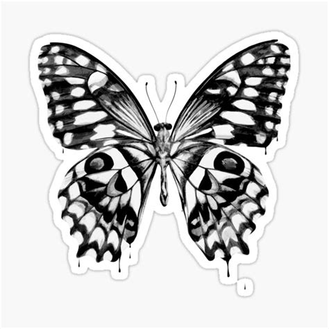Butterfly Emoji Stickers Redbubble
