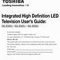 Toshiba 55l621u User Manual