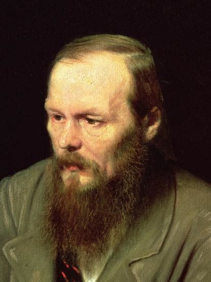 Portrait Of Fyodor Dostoyevsky 1821 81 1872 Giclee Print Vasili