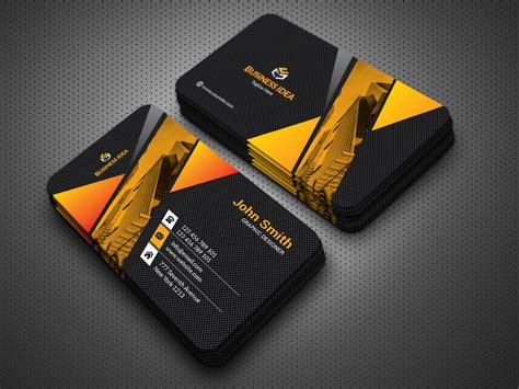 Stylish Business Card By Businessidea Codester