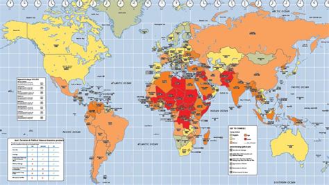 Het land hoopt dat de app eraan bijdraagt het virus onder controle te houden. Deze kaart toont risico op aanslagen in heel de wereld ...