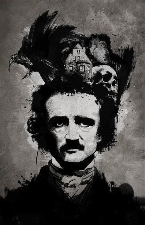 Ilustrações De Edgar Allan Poe Na Internet