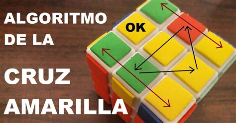 Algoritmo De La Cruz Amarilla En El Cubo Rubik Docente Felipe