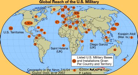 Map Of Us Military Bases In The World AFP CV