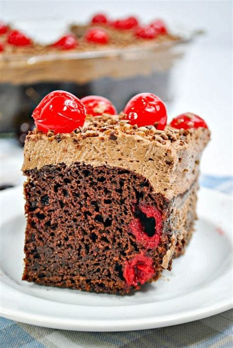 This easy chocolate cake filling is one of our favorites because it's a simple and basic recipe that pairs well with any kind of layer cake! Easy Chocolate Cherry Cake Recipe With Chocolate Buttercream