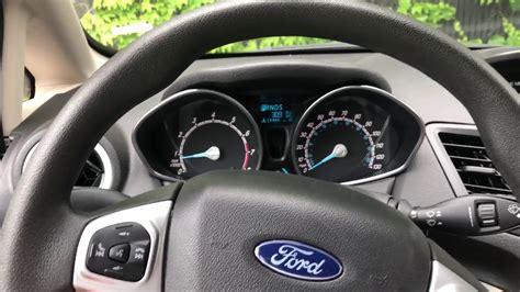 Ford Fiesta How To Turn Onoff Headlights As Well As Other Features
