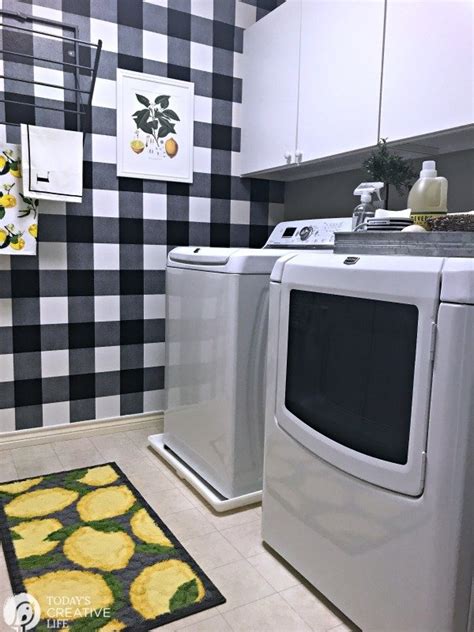 Budget Friendly Laundry Room Makeover Todays Creative Life