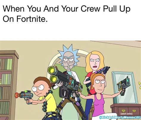 Its Funny Because Theyre Holding Guns So Fortnite Lol