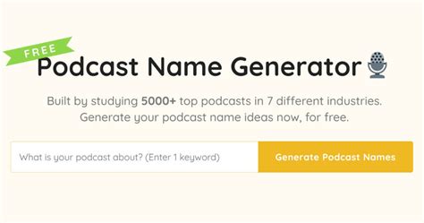 Ideas For Podcast Names How To Come Up With A Podcast Name