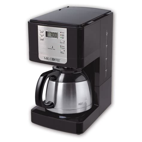 Mr Coffee Jwtx85 8 Cup Programmable Coffee Maker With Thermal Carafe