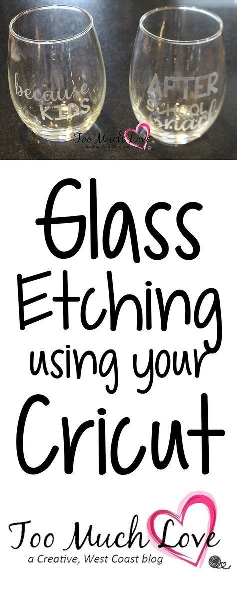 How To Do Glass Etching With The Help Of Your Cricut Cricut Craft