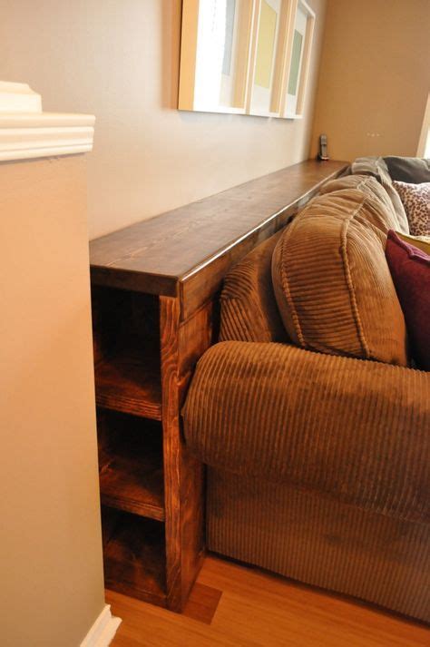 New Wall Shelf Behind Couch Diy Sofa Table 38 Ideas Diy Sofa Table