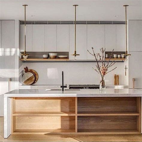 To emphasize the decluttered, minimalist aesthetic, keep countertops and shelving free from unnecessary wares and appliances. Popular Scandinavian Kitchen Decor Ideas You Should Try 17 in 2020 | Minimalist kitchen design ...