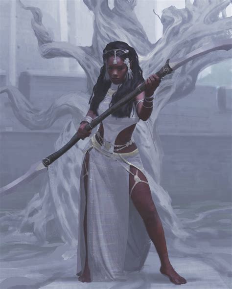 War Goddess By Giby Joseph On Deviantart