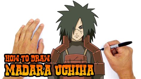 How To Draw Madara Uchiha Naruto Youtube