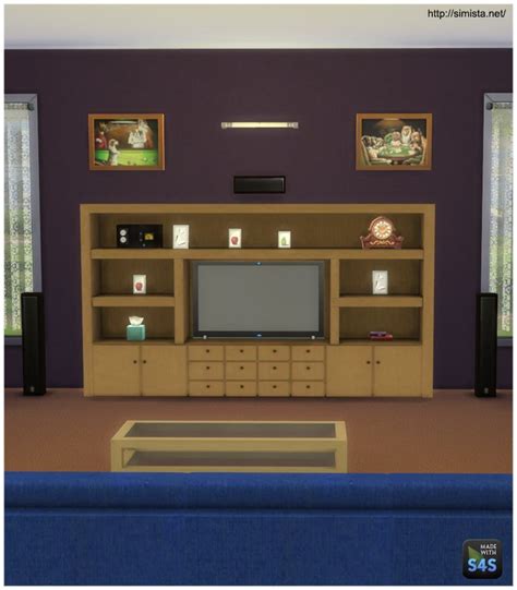 The Kahuna Entertainment Cabinet Simista A Little Sims 4 Site Sims