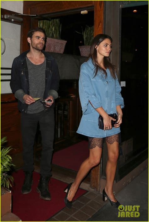 Exes Paul Wesley And Phoebe Tonkin Reunite For Dinner In Weho Photo