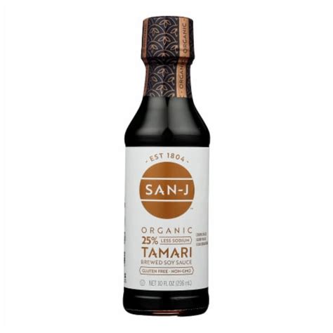 San J Tamari Soy Sauce Organic Case Of 6 10 Fl Oz Case Of 6