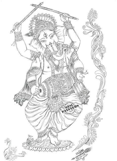 Ganesh Ji Ki Drawing Step By Step Drawing Ganesha Pencil Drawings