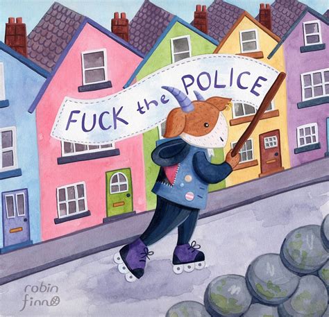 Fuck The Police 8x8 Art Print Defund Police Print Abolish Etsy