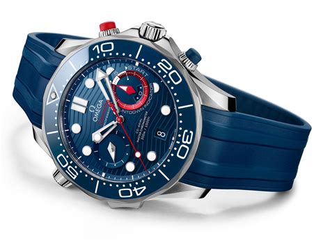 Omega Seamaster Diver 300m Americas Cup Chronograph 21030445103002 Watchdavid® The