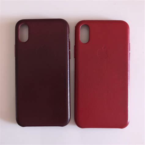 Leather Case Productred — Eight Months Of Usage Vs Brand New Riphone