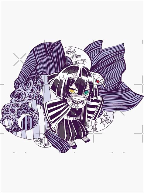 Hashira Sticker For Sale By Benoixio Redbubble