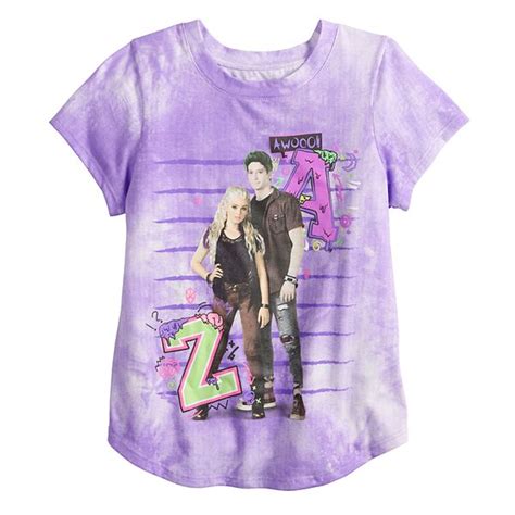 disney s zombies girls 7 16 graphic tee in regular and plus size