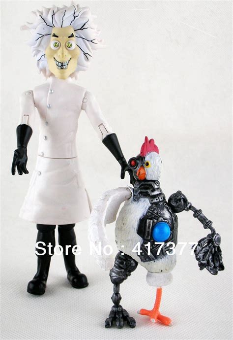 New Loose Mad Scientist And Robot Chicken 6 Action Figure Adult Swim