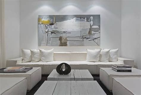 White Painting Interior Design Living Room Designs Room Design
