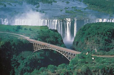 Victoria Falls Bridge Bridge Zambia And Zimbabwe