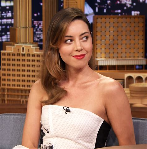 🔞aubrey Always Shines As A Guest On Late Night Talk Shows Of Aubrey Plaza Nude