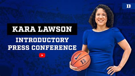 Kara Lawson Introductory Press Conference Duke Womens Basketball