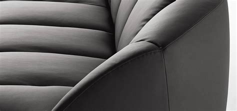 Gallotti And Radice Sofas Grey Leather Exclusive By Andreotti